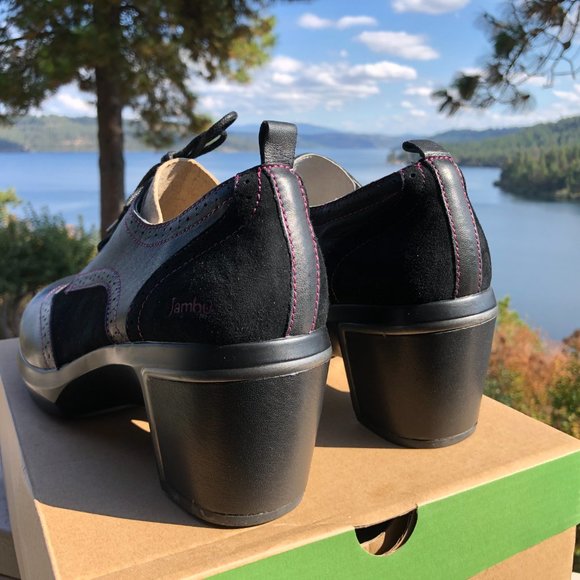 JAMBU Women's Black San Fran Encore Oxford Size 11 NWT - Picture 5 of 8